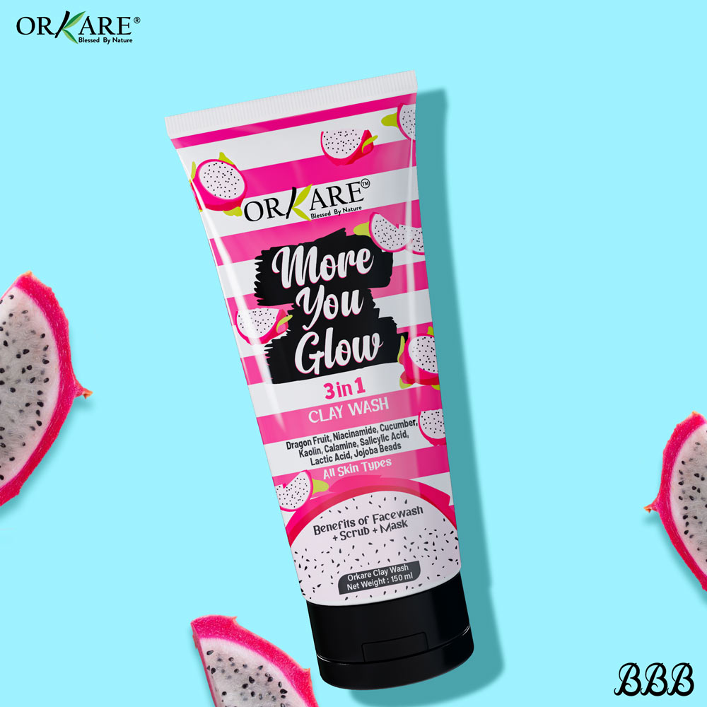 ORKARE More You Glow 3in1 Clay wash 150ml