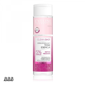 Eveline Clean Shot Regenerating Toner Essence 5% Acid Complex 200ml